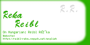 reka reibl business card